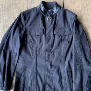 Royal Underground Embroidered Military Jacket